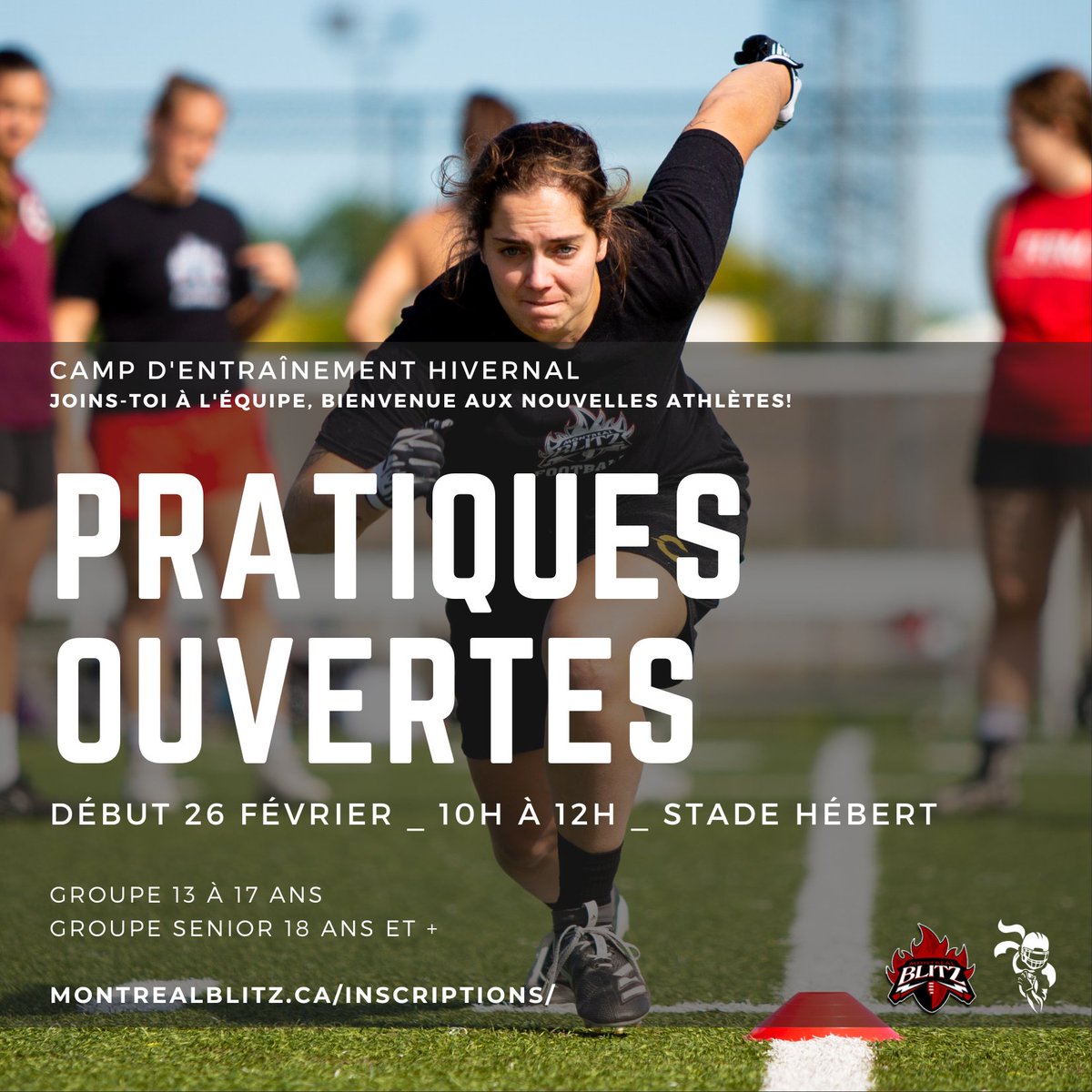 ‼️La première pratique, c'est dimanche‼️
Il est encore temps de t'inscrire, n'hésite pas si tu as des questions.

On se voit sur le terrain 🏈

<a href="/ccwflofficial/">LCCFF - CCWFL</a> #footbALL
📸 cintiafreitasphoto