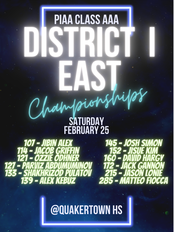 Tomorrow we head to Quakertown for the PIAA AAA District I East Championships 👊<a href="/LMTSDAthletics/">Lower Moreland Athletics</a>