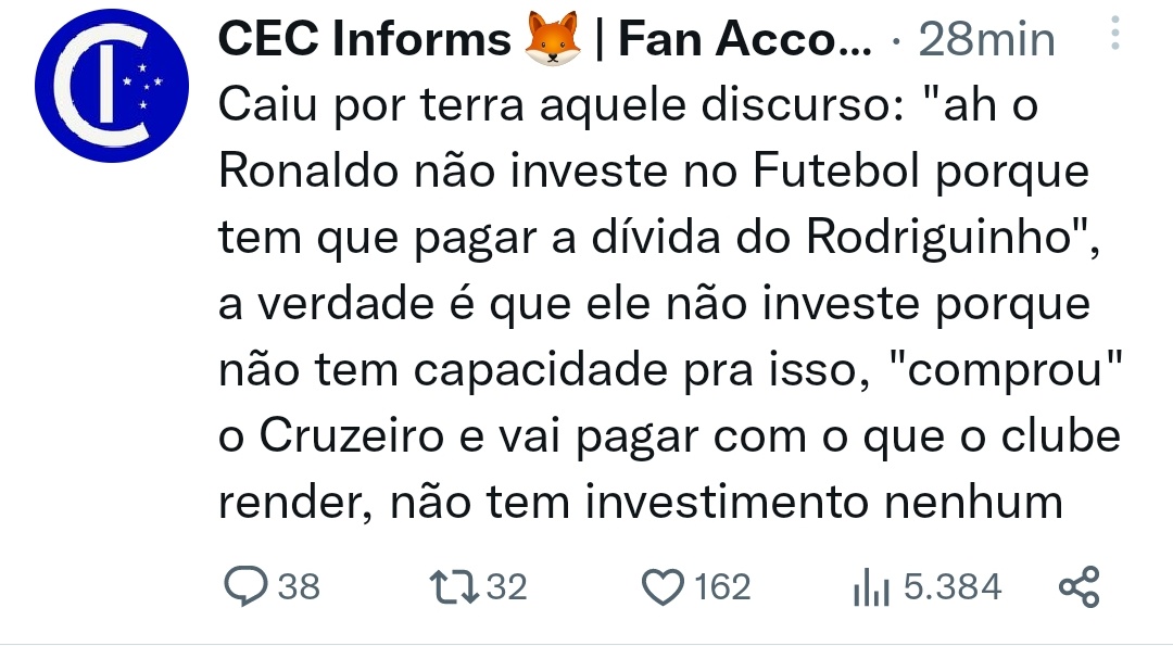 Luc🇦sBeneettᶜᵉᶜ on X: Na boa, uma página que nome de informs deveria  tomar cuidado antes de passar informação página que o alcance que tem e  fazendo um papelão desse, tempo todo tendo