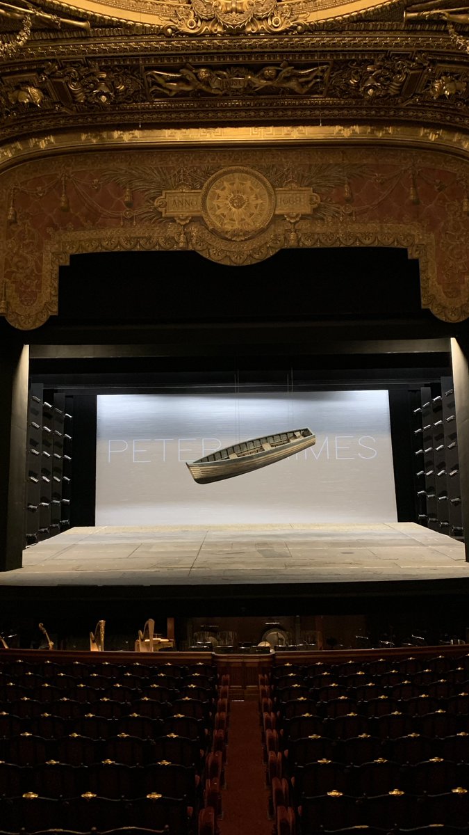 CharlEdwardLL's tweet image. Time to say Goodbye to #PeterGrimes with the Outstanding @fatboyclayton in @deborahwarner59´s perfect production @operadeparis ⚓️