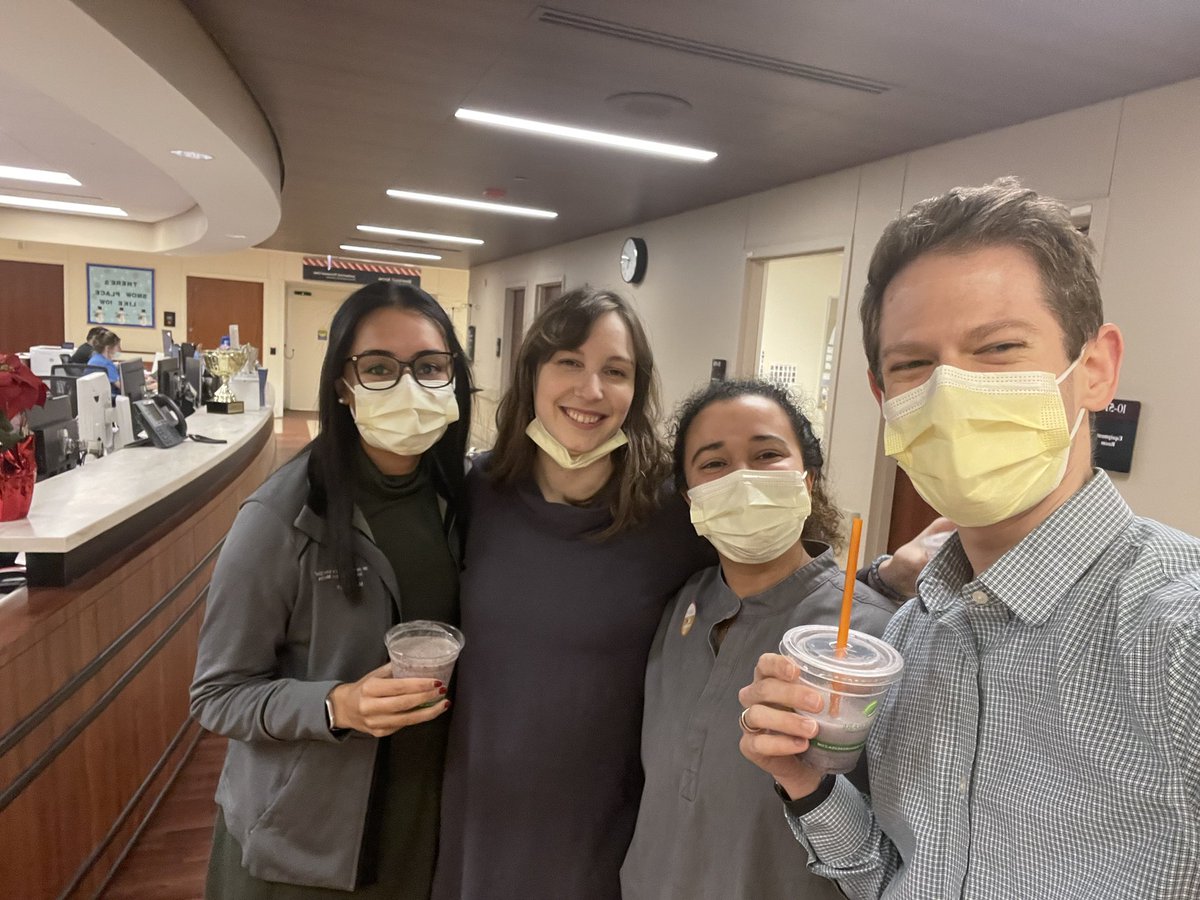 Happy thank a resident (and fellow!) day from our stroke team!