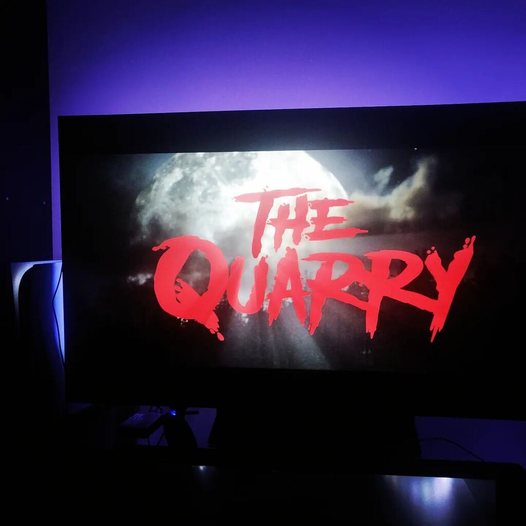 Nobodies1986's tweet photo. Anyone played this before?
.
Started playing The Quarry for the first time tonight, wow what a messed up beginning 🤣 think I'm going to enjoy this.
.
.
.
.
.
.
#thequarry #horror #horrorgames #ps5 #playstationnation #psgamecatalog #playstationplusextra #playstationpluscatalo… https://t.co/VzCuGApmUU