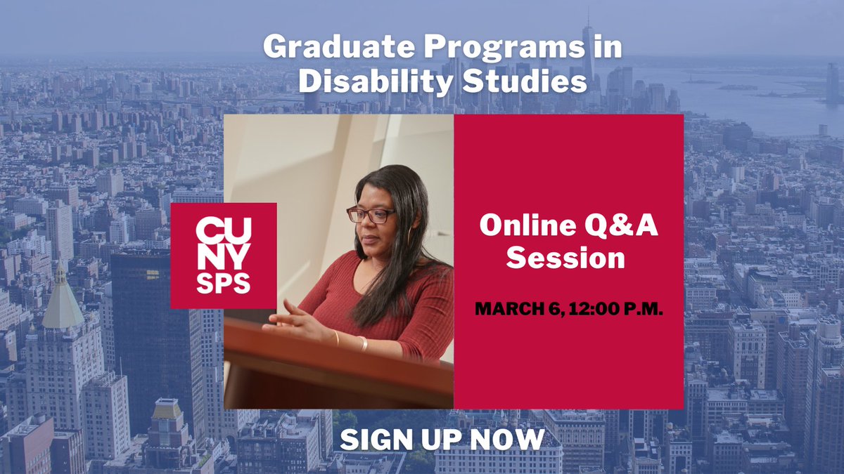 CUNY School of Professional Studies tweet media