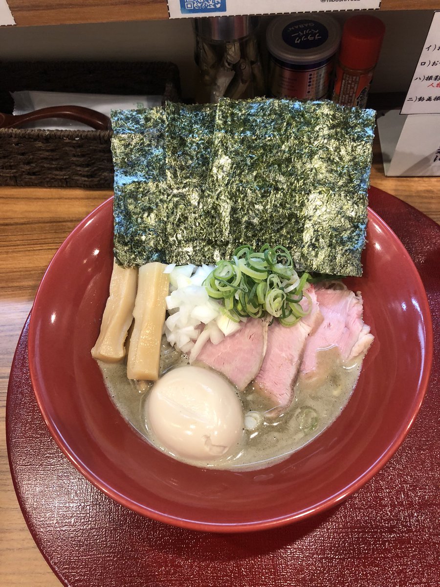 KB6921362241's tweet photo. 最近ハマってるラーメン。
#煮干し蕎麦
#千葉 https://t.co/Z0GmDY98tR