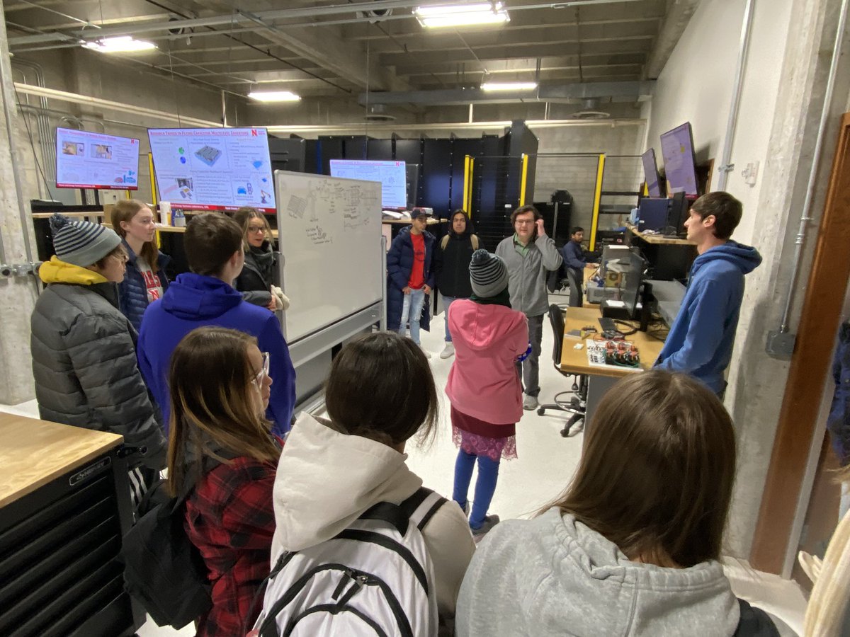 EnergyIslander's tweet image. We had a great day at @NebEngineering and @SCCNeb on a college tour today. Students saw the Energy Generation Operations and Electrical Technology programs at SCC-Milford. Later, they toured UNL’s engineering facilities, including the Power Lab.
@GIPublicSchools @GISH_AoET