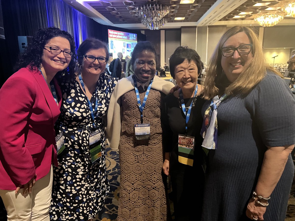 #venous2023. The amazing Dr Donna Mendes giving the keynote speech. She has mentored so many vascular surgeons!!!