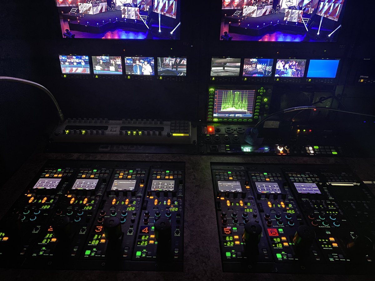 neproductions's tweet photo. They let me push buttons in the truck🤣 https://t.co/MNw6RSJaWx