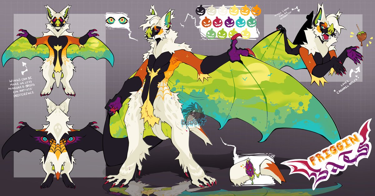 badC4T's tweet photo. @RATWEDNESDAY I’m Bad! I like design characters and creatures! https://t.co/tU9pFf8wT3
