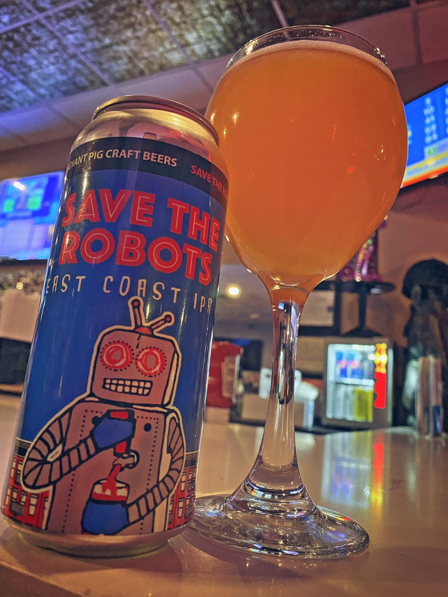 20_to_a_Million's tweet photo. Local bar on Long Island.   They have Save the Robots!  That worked out #localbars #BeerMenus #drinklocal #beer #CraftBeer https://t.co/23Lash3ESk