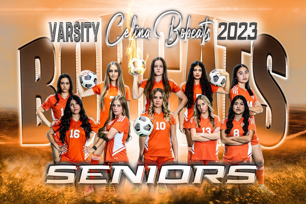 CelinaSoccer's tweet photo. Your 2023 Lady Bobcat Seniors
⚽️ #LEGACY🥇 #1Focus🏆
📸 https://t.co/lzBrSyVLFx Thanks for the great photo 🧡🌟
@CelinaISD https://t.co/BzXUOX2NDC