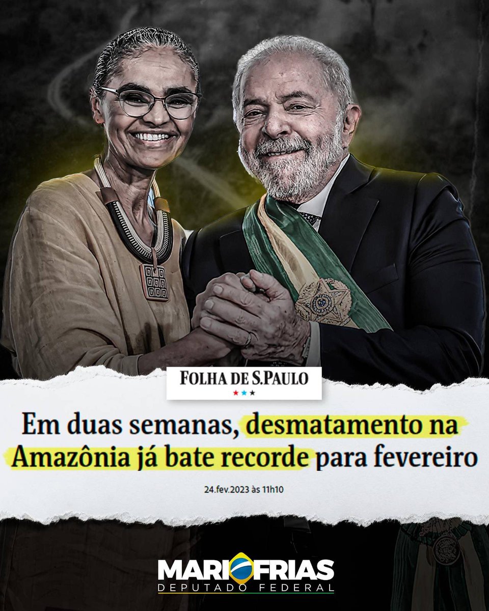 mfriasoficial's tweet photo. Onde está a campanha mundial da imprensa para denunciar esse "crime contra a humanidade"?

Greta? Di Caprio? Onde estão todos? https://t.co/7pHGQuQziN