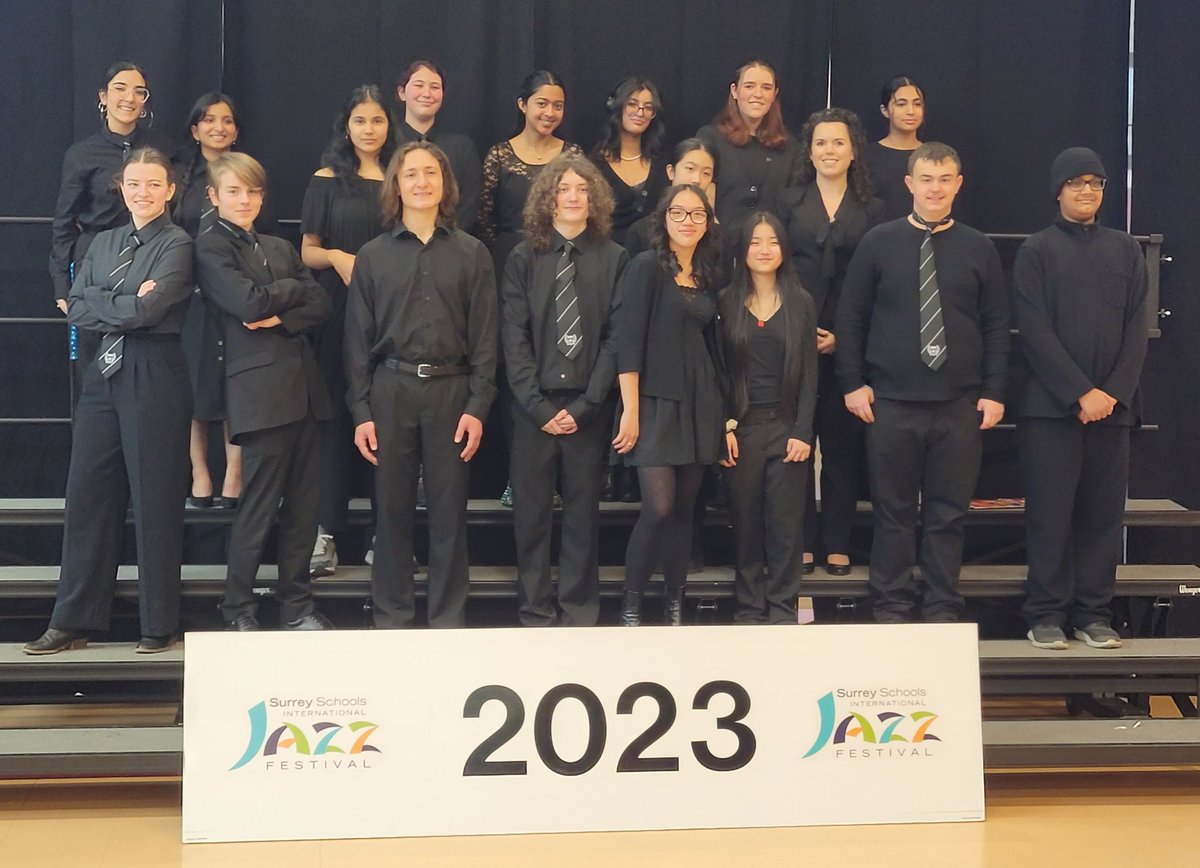 Welcome back, Vocal Jazz! Its been a long 3 years.  Sullivan Heights Vocal Jazz, just one of the fabulous ensembles performing today at the 2023 Surrey Schools Jazz Festival.
#sd36learn
#surreyschools