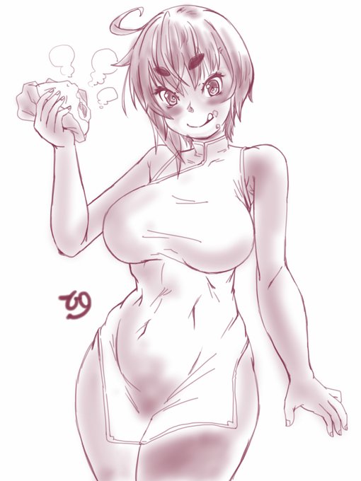 下描きいじいじ中… 