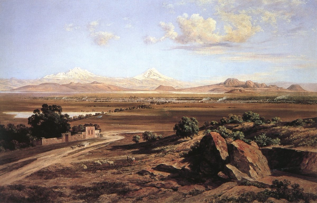 artist_velasco's tweet photo. Valle de México desde el Tepeyac, 1908 #josemariavelasco #velasco https://t.co/RoEgrKWjPA https://t.co/wNjRS2wg9n
