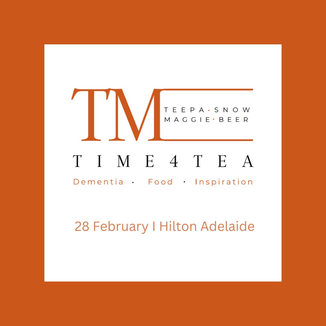 saagedrights's tweet image. REMINDER - UPCOMING EVENT!

Time4Tea is an educational event to nourish the soul of dementia care.

Proudly presented by Rembrandt Living

To book tickets, please click the link below: fal.cn/3w8la
#time4tea #MaggieBeer #TeepaSnow #DementiaCare #AgedCare