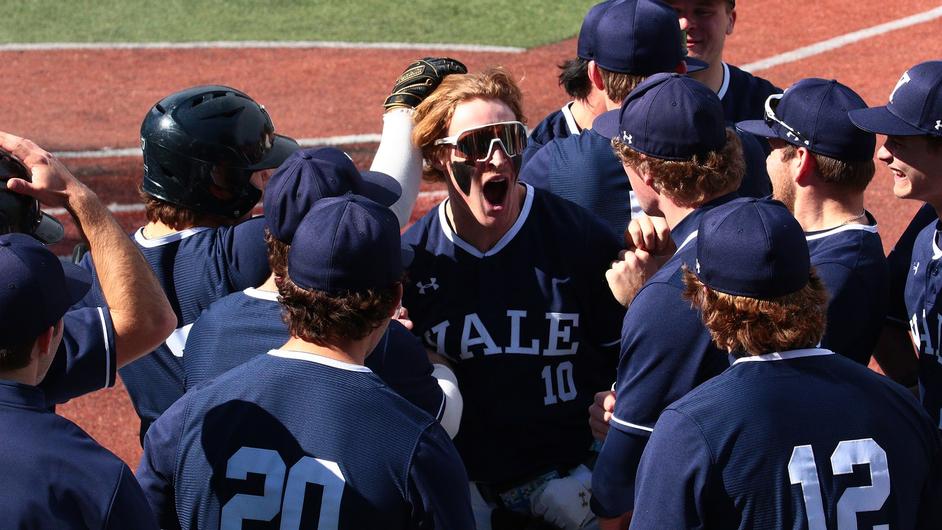 YaleBaseball's tweet photo. Milner and Shaw Homer in Season-Opening Win at Richmond

READ ➡️ https://t.co/7BiPj9DkDg

#ThisIsYale https://t.co/E9ThVjUKt4