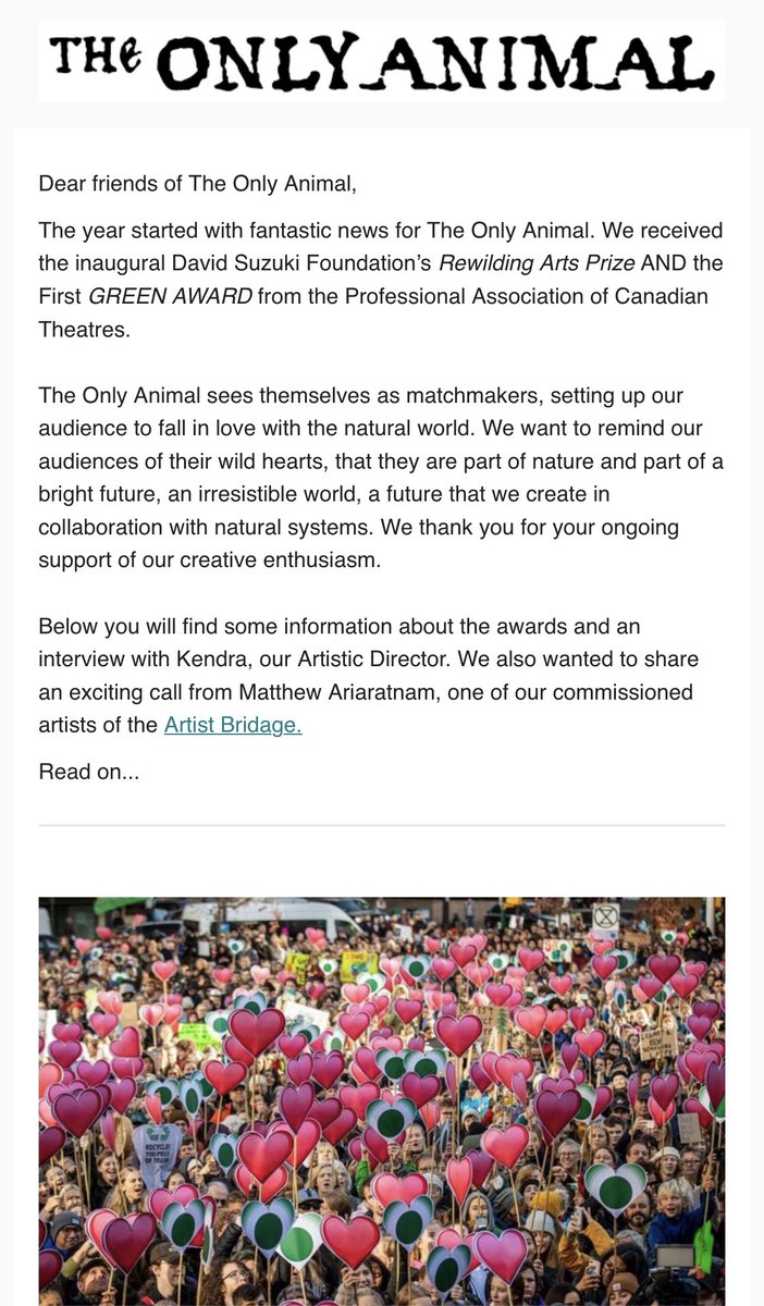 The Only Animal tweet media