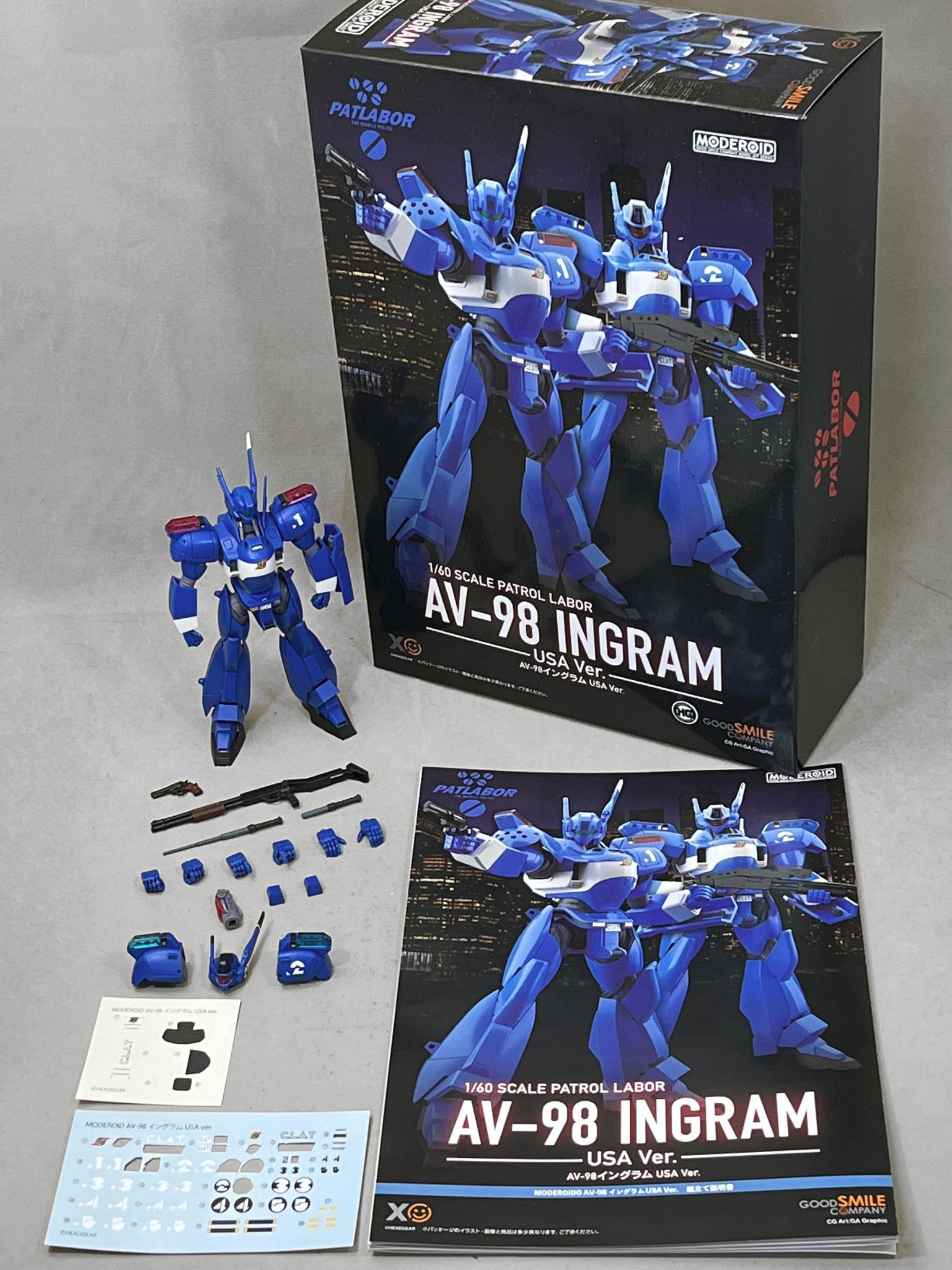 MODEROID AV-98イングラム USA Ver.｜グッドスマイルカンパニー