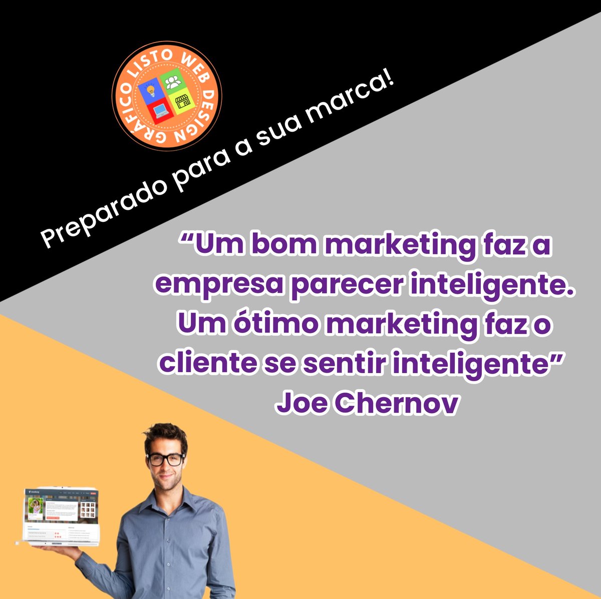 ListoDesign's tweet photo. A NOSSA META É DEIXAR OS NOSSOS CLIENTES SATISFEITOS

#clirntessatisfechos #invocação
#designgrafico #marketingdigital #identidadevisual #propaganda #redessociais #logomarca #marca #empreendedorismo #webdesign https://t.co/KRqc7by2tn