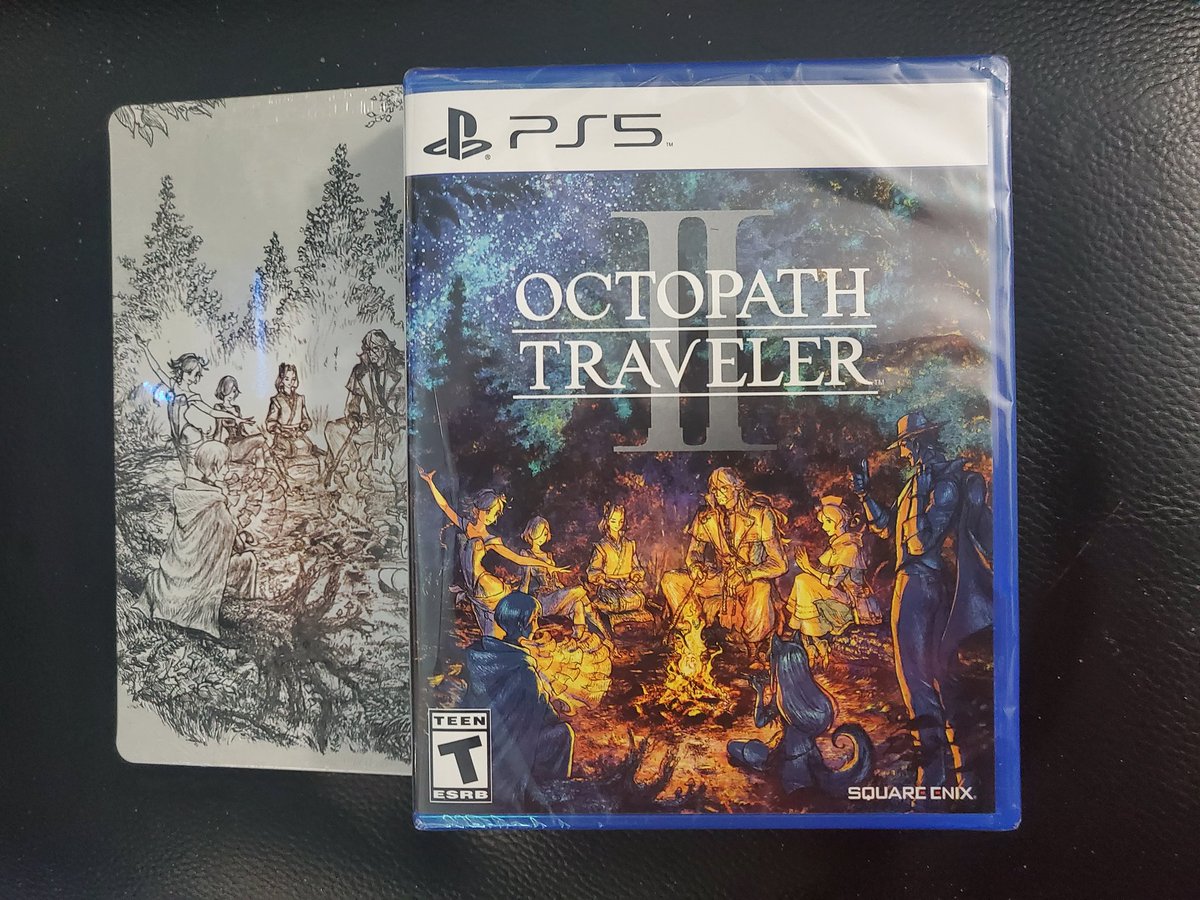 SquidMiles's tweet photo. Octopath 2 Steelbook #OctopathTraveler2 #PS5 https://t.co/AWy8KalUEt