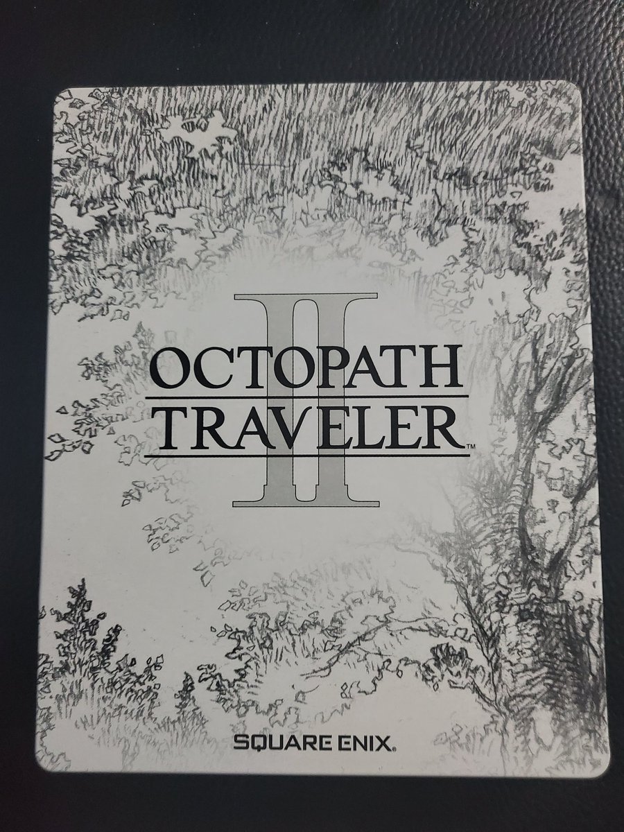 SquidMiles's tweet photo. Octopath 2 Steelbook #OctopathTraveler2 #PS5 https://t.co/AWy8KalUEt
