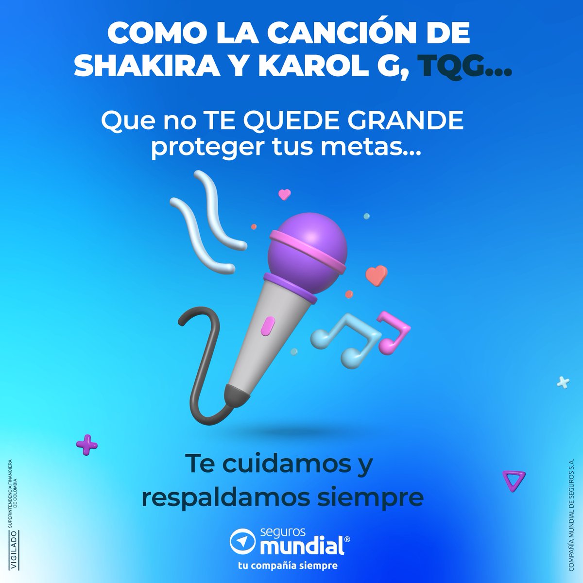 🤩#Shakira y #KarolG🤩 rompen las redes sociales con su nueva canción #TQG… 

Tú y nosotros la rompemos protegiendo tus metas.😎

#Piqué #Anuel