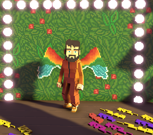 GuixCrypto's tweet photo. @TheSandboxGame @hermitcrabgame Celebrating the Carnival in the SportsLand experience by @hermitcrabgame ! 🥳 https://t.co/ZF61Clcs6D