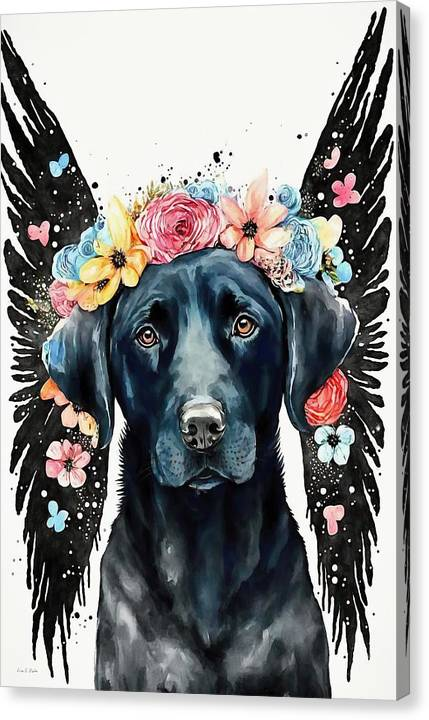 LisaSBaker444's tweet photo. Check out Annabelle -- buy it here >> https://t.co/C2xDm9y3Re #dogart #doglover #dogoftheday #DogsofTwittter #dogartwork #dogangel #dogfairy #whimsical #charming #blacklab #labrador #buyintoart #giftideas https://t.co/bekMn4gh1F