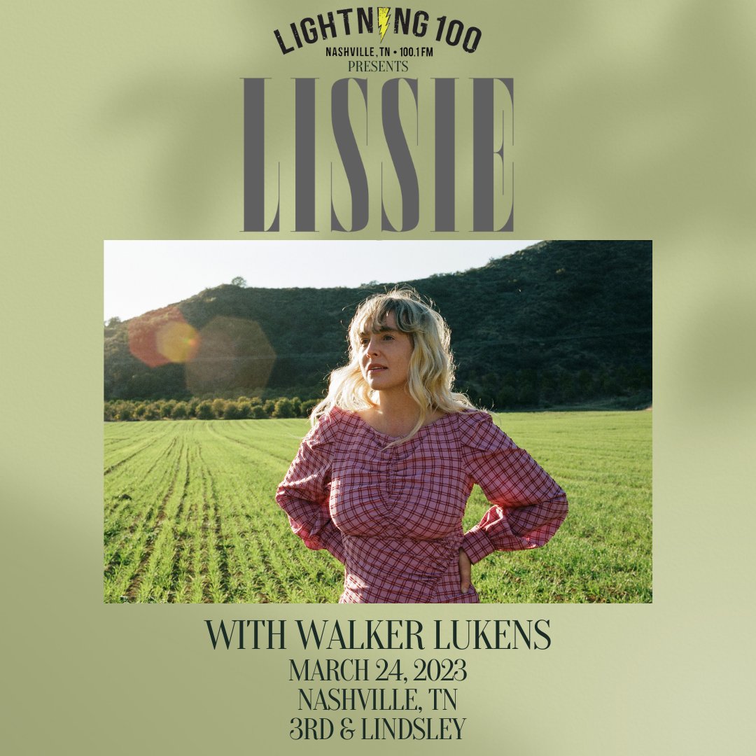 #justannounced @walkerlukens is joining @lissiemusic on March 24th presented by @Lightning100 get those tickets here -> bit.ly/3ISOdQM