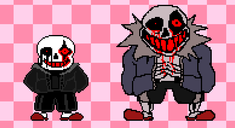 dxrcy on X: lilack pretends to be a sprite artist part 1 sans.exe   / X