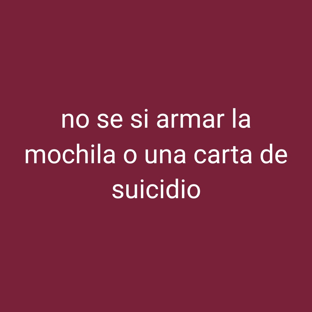 no quiero arrancar la facultad estoy bien alejada de los apuntes
