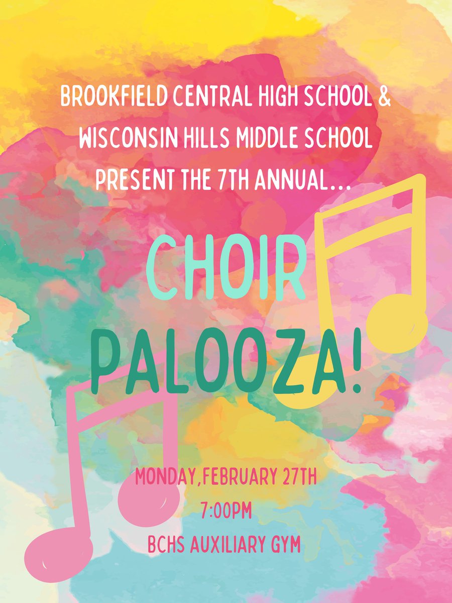 MrsHickmann's tweet photo. Choir palooza is MONDAY! One of our favorite traditions- featuring the choirs of @BCHS_SDE and @WHMS_SDE 🎶🎶 Come join us for some pop &amp; a cappella fun!! https://t.co/tTqPWKBH7U