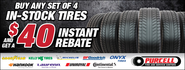 PurcellTire's tweet photo. Check out the current coupons and rebates we have to help you save money: https://t.co/7T0OFo6Z56 https://t.co/opbyF4bext