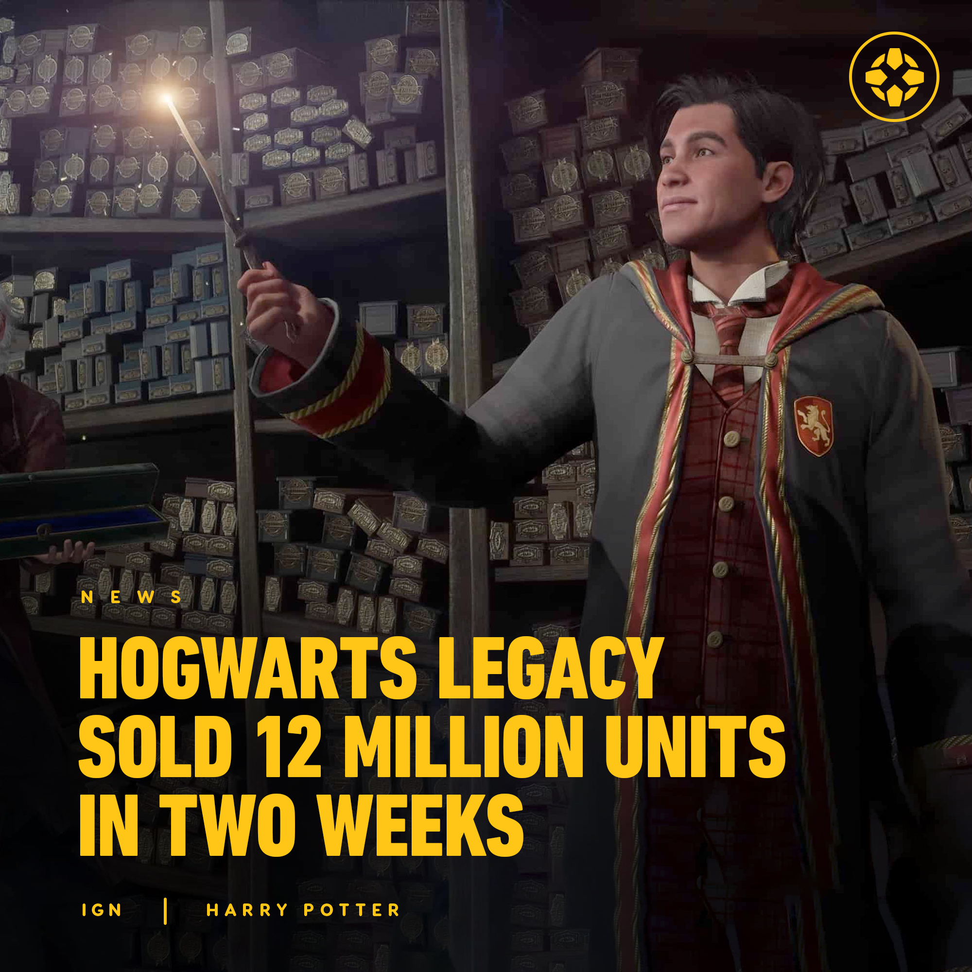 Hogwarts Legacy sells over 12 million copies in two weeks without