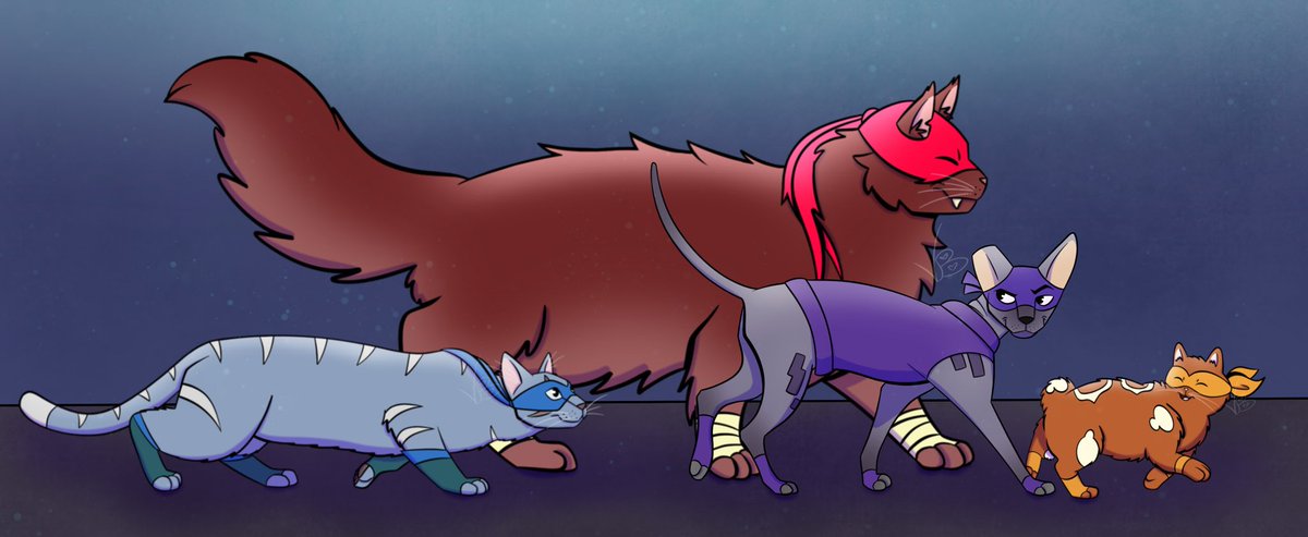 ValebotB's tweet photo. My version of turtles as cats 🐱💜❤️💙🧡
#rottmntmovie #fanart #valebot #procreate #digitaldrawing #digitalart #art #rottmnt #riseoftheteenagemutantninjaturtles #TMNT #RiseoftheTMNT #SaveRiseoftheTMNT #turtle #TMNTtober #Cat #tmntfanart #rottmntfanart #catart #rottmntleo https://t.co/AhRPlnlrJs