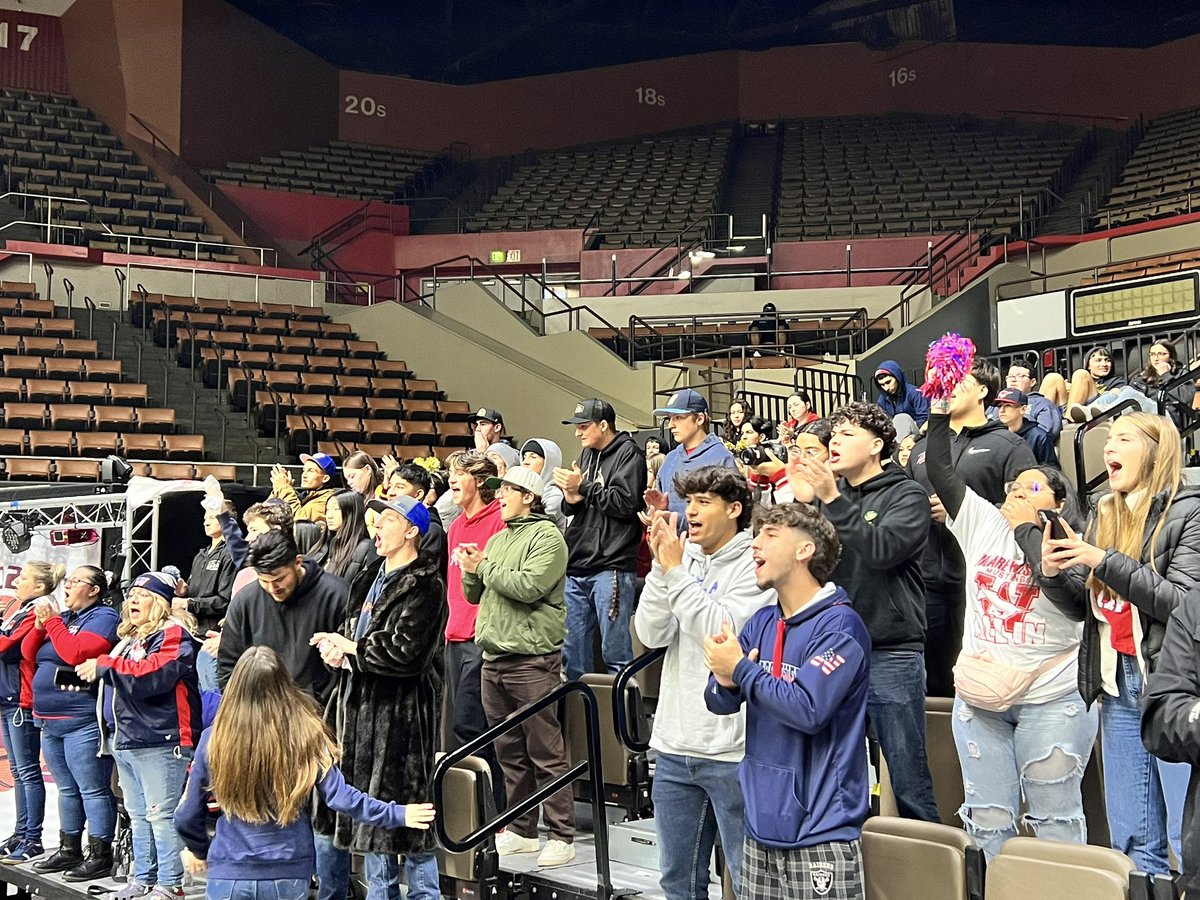 CIF Central Section on Twitter "On the other side of the arena, it’s