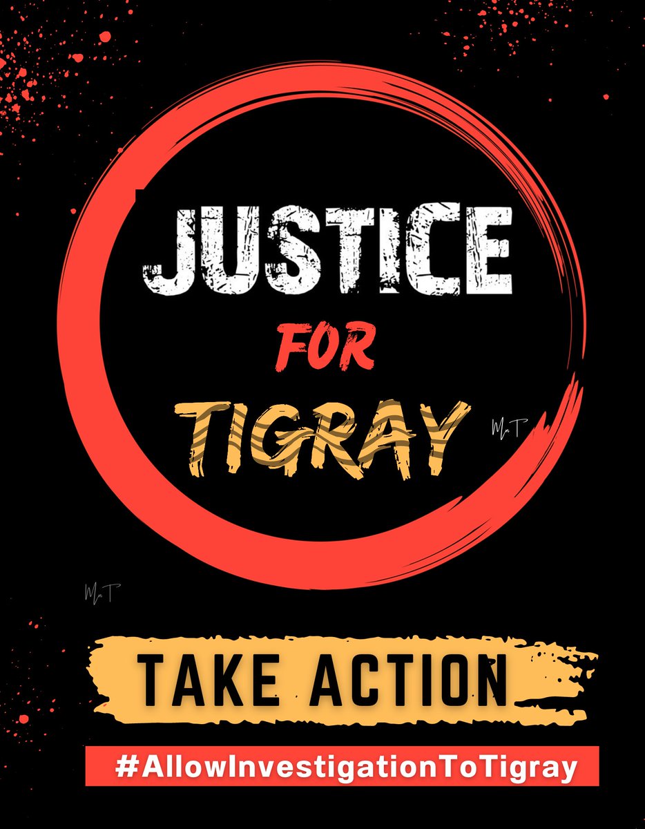 We want ACTION ❗️ Human rights are essential . We call on the @UN & @EUCouncil to investigate the killings & ongoing atrocities they are committing by 🇪🇷 , 🇪🇹 & Amhara militia . End #TigrayGenocide #Justice4Tigray @_AfricanUnion @POTUS @UNHumanRights @EUCouncil @CzechUNNY @UN_HRC