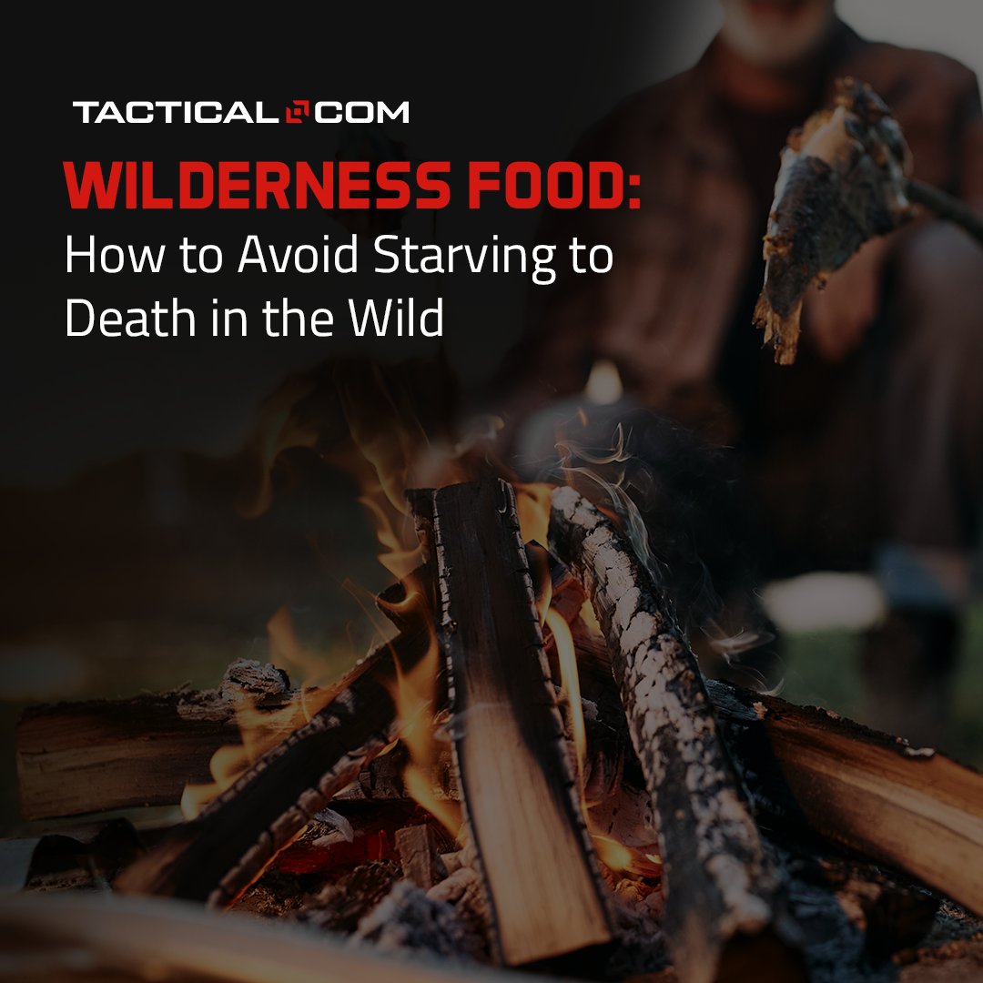 Planning a trip to the Great Outdoors? You might be surprised by how much grub the wild has to offer. 

Read our article on wilderness food so you don't starve to death if you get stuck in the woods:
tactical.com/wilderness-sur…