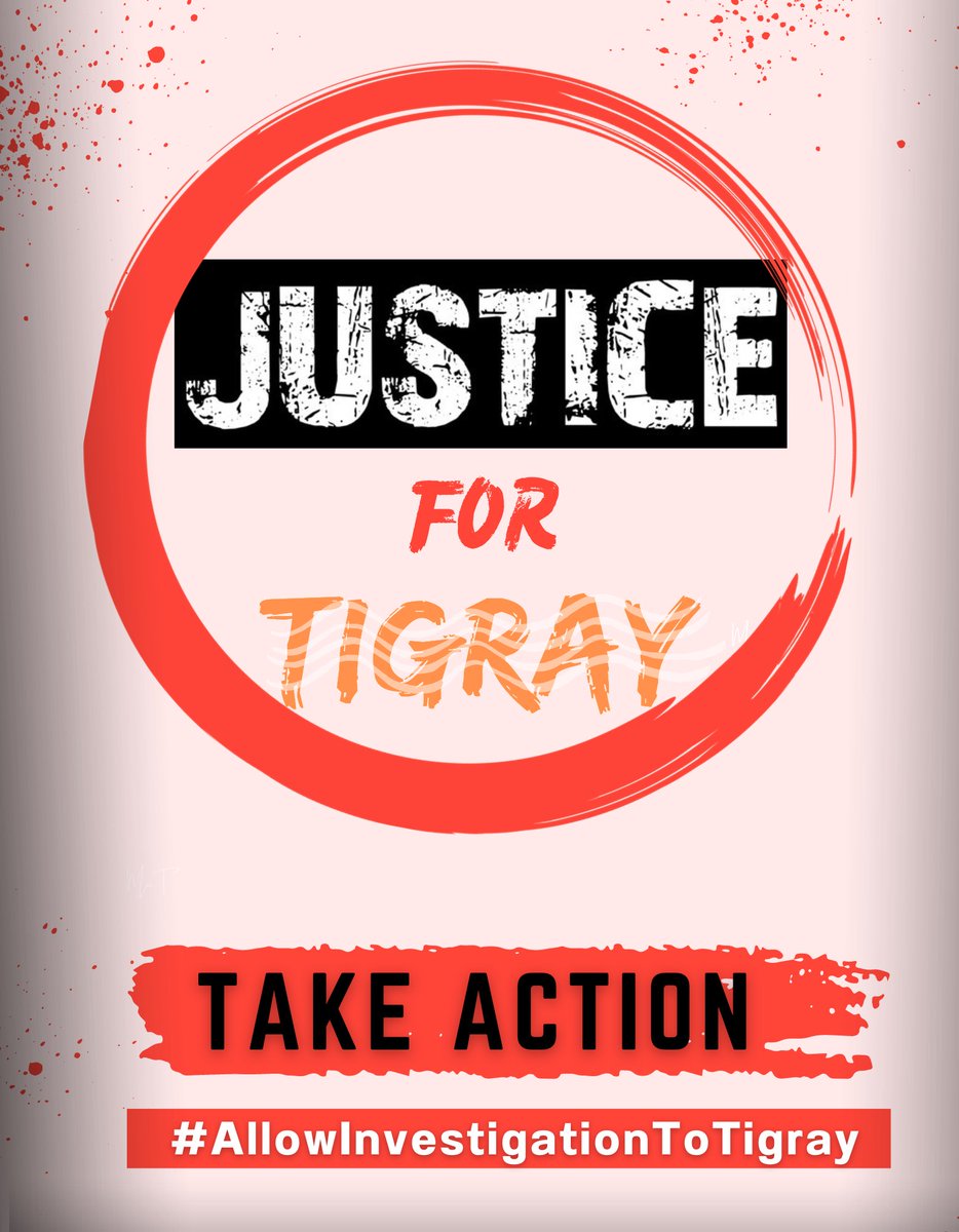 IC , we all know that positive sustainable peace depends on JUSTICE & accountability WE Demand accountability & justice for the campaign of genocide by 🇪🇹 , 🇪🇷 , & Amhara militia’s . #Justice4Tigray End #TigrayGenocide @EUCouncil @UNHumanRights @UN @POTUS @amnesty @UNOSAPG @m