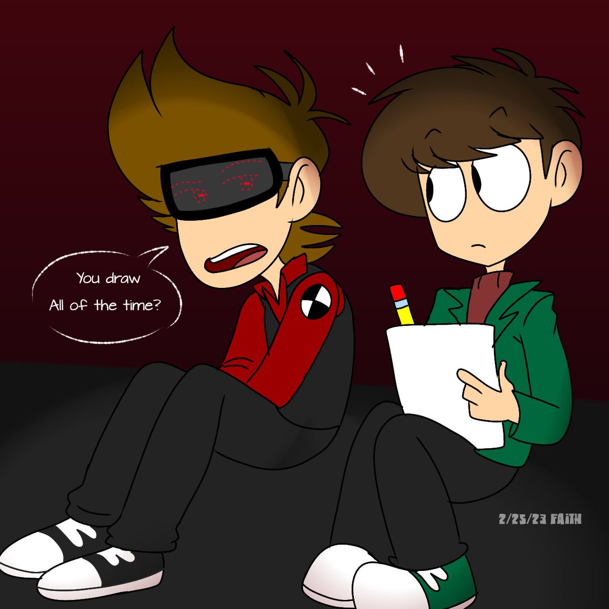 ErlinFaith's tweet photo. Mattsworld fan comic 

✨✨Hope u like it ✨✨ https://t.co/t3n65QRRb9