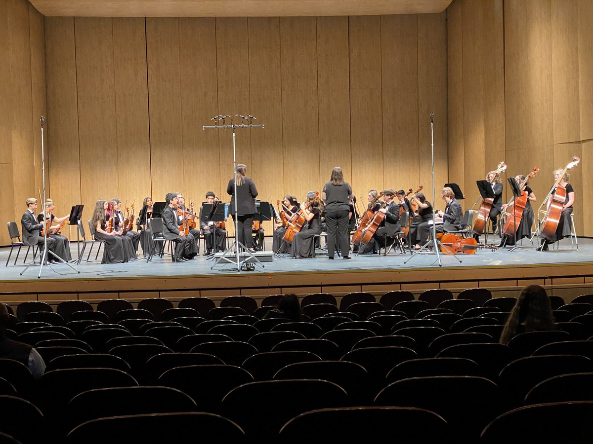 Nguyen_D19's tweet photo. I got to watch 2 of our 3 orchestras perform today and crush it! Love our talented kids! @Lovejoy_HS https://t.co/z8HRFJtDIz