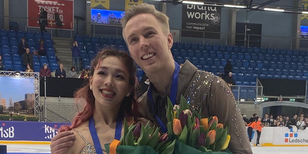 goldenskate's tweet photo. Some Ice Dance impressions at #ChallengeCup 🇳🇱

1. Evgenia Lopareva / Geoffrey Brissaud 🇫🇷 196.46
2. Loicia Demougeot / Theo Le Mercier 🇫🇷 180.00
3. Yuka Orihara / Juho Pirinen 🇫🇮 177.17 https://t.co/bMseTtBuxU