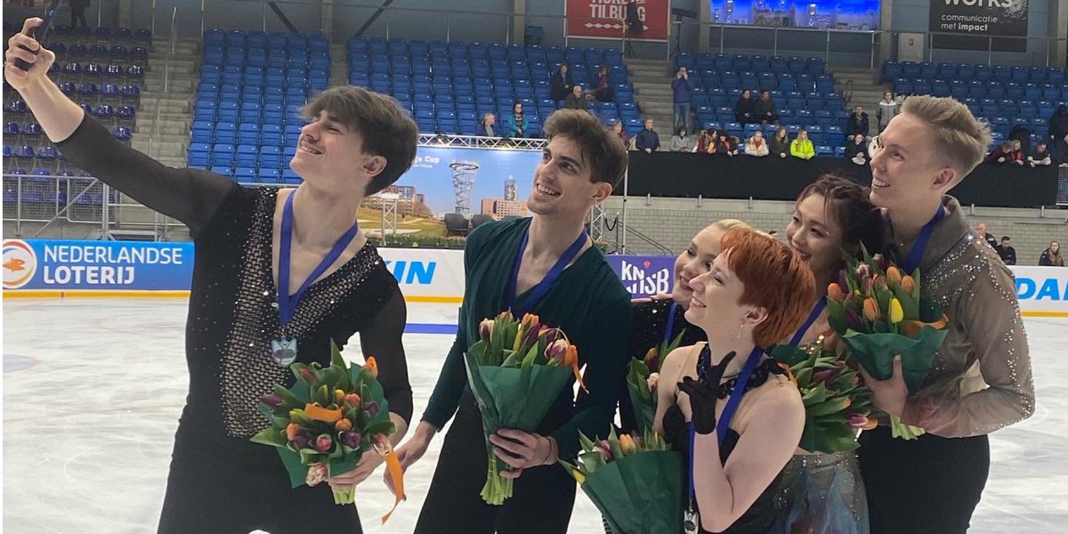 goldenskate's tweet photo. Some Ice Dance impressions at #ChallengeCup 🇳🇱

1. Evgenia Lopareva / Geoffrey Brissaud 🇫🇷 196.46
2. Loicia Demougeot / Theo Le Mercier 🇫🇷 180.00
3. Yuka Orihara / Juho Pirinen 🇫🇮 177.17 https://t.co/bMseTtBuxU
