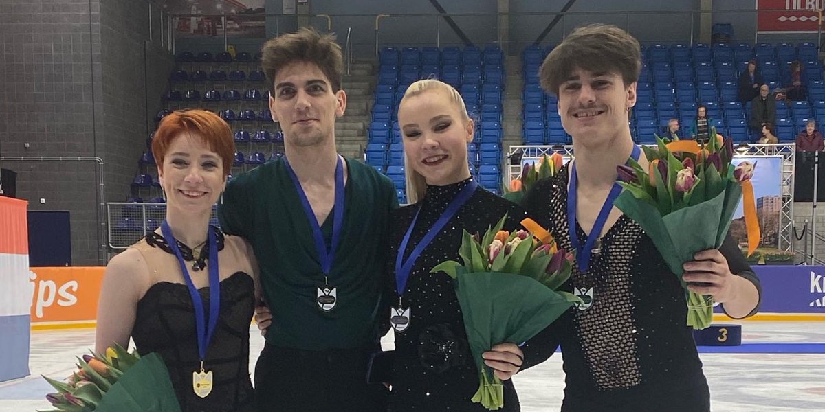 goldenskate's tweet photo. Some Ice Dance impressions at #ChallengeCup 🇳🇱

1. Evgenia Lopareva / Geoffrey Brissaud 🇫🇷 196.46
2. Loicia Demougeot / Theo Le Mercier 🇫🇷 180.00
3. Yuka Orihara / Juho Pirinen 🇫🇮 177.17 https://t.co/bMseTtBuxU