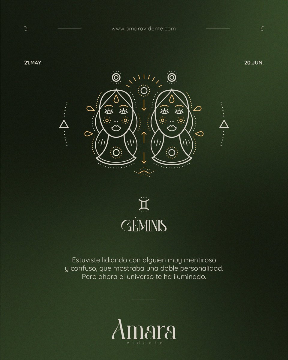 Horóscopo del amor ❤️ Géminis ♊️ Reconciliación, te ha confundido y en el fondo sabías que estabas lidiando con una persona muy mentirosa. Él/ella te confunde, es una persona de doble personalidad. Esta oportunidad que le estás dando es intento fallido,
#horoscopogeminis #geminis