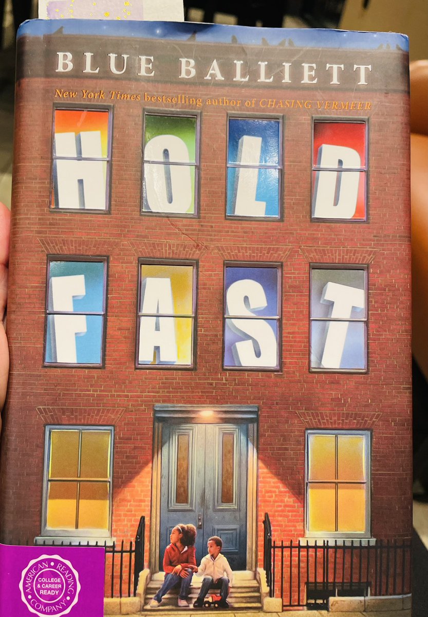 MrsSMendozaCPE's tweet photo. What a beautiful book full of wonderful words, hardships &amp; family love. #homeless @BlueBalliett #pd4uandme @blackbearsread1 https://t.co/hBcjLHa6PI