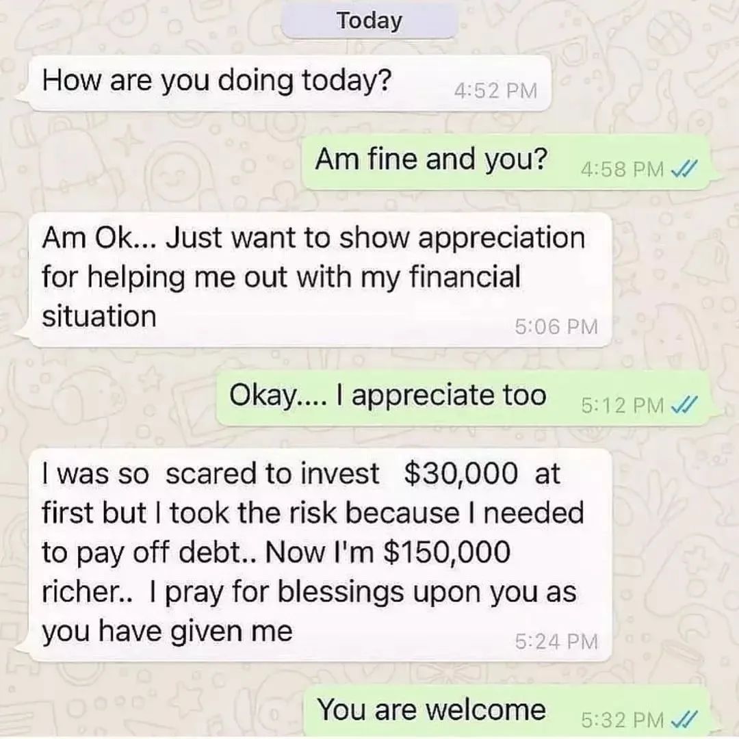 Onebighappylif's tweet photo. with us in trading and investment 📊📉 options and become financially in just 7 business days. And also monitor your trade, which will help you become an independent trader after money does not wait for anyone. DM interested me. https://t.co/9G8uUj0AlT