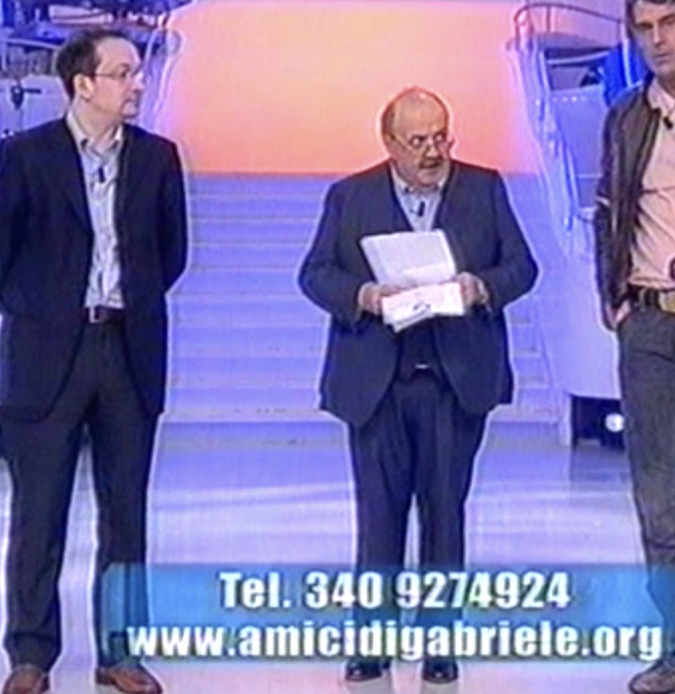 amicidigabriele's tweet photo. Grazie Maurizio Costanzo da Amici di Gabriele https://t.co/A480JFNUL9