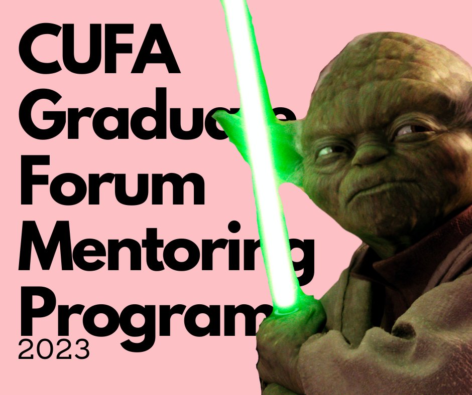 CUFA Graduate Forum tweet media