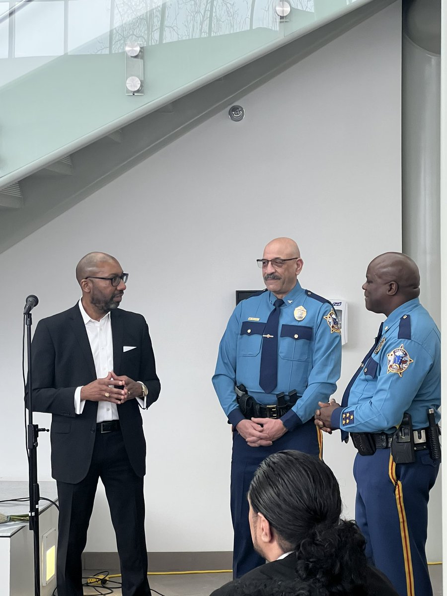 ChiefKenMcCoy's tweet photo. I had the honor and privilege to witness a long, overdue promotion to Major for my good friend, @AnthonyApril11 of the @akstatetrooper . Tony has done so much for the betterment of our community and I couldn’t be more proud of him. Congratulations! https://t.co/4eVpRMTeMu